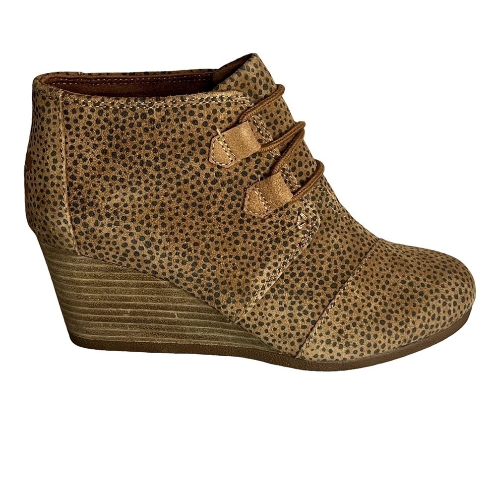 Toms Women's Kala Suede Wedge Bootie, Size 7